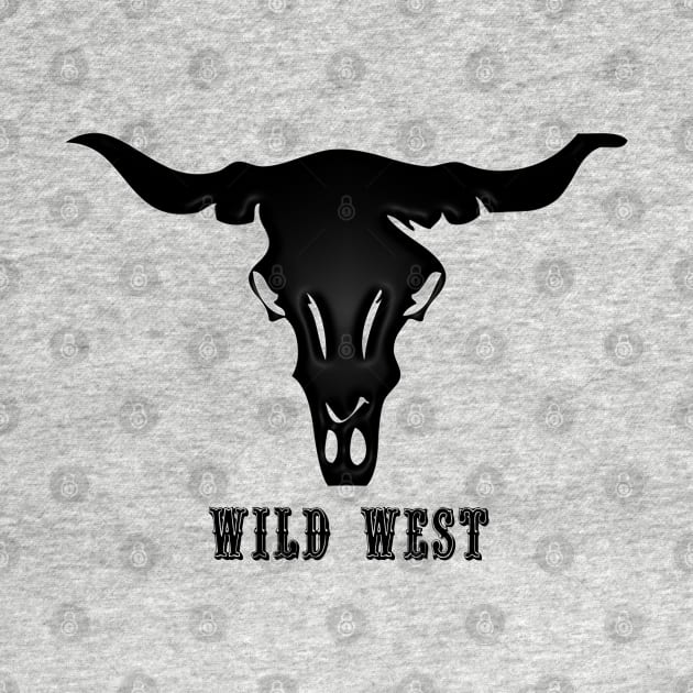 Western Era - Wild West Ox Head Skeleton by The Black Panther